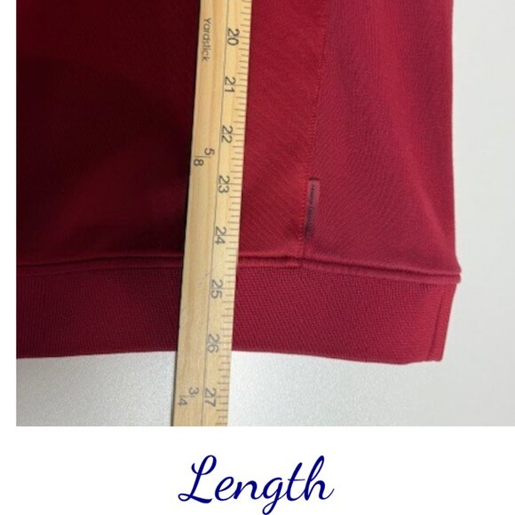 Armani Exchange Men’s Red Logo Sweatshirt Size M - Picture 7 of 7